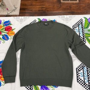 A.P.C. Wool crewneck sweater